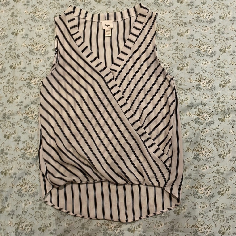 Daytrip small striped tank